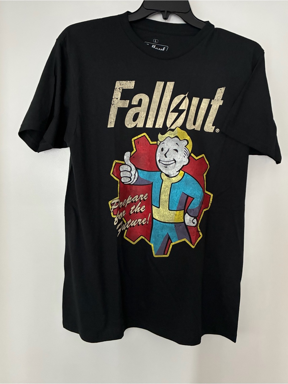Fallout Ripple Junction Future Black T-shirt size L